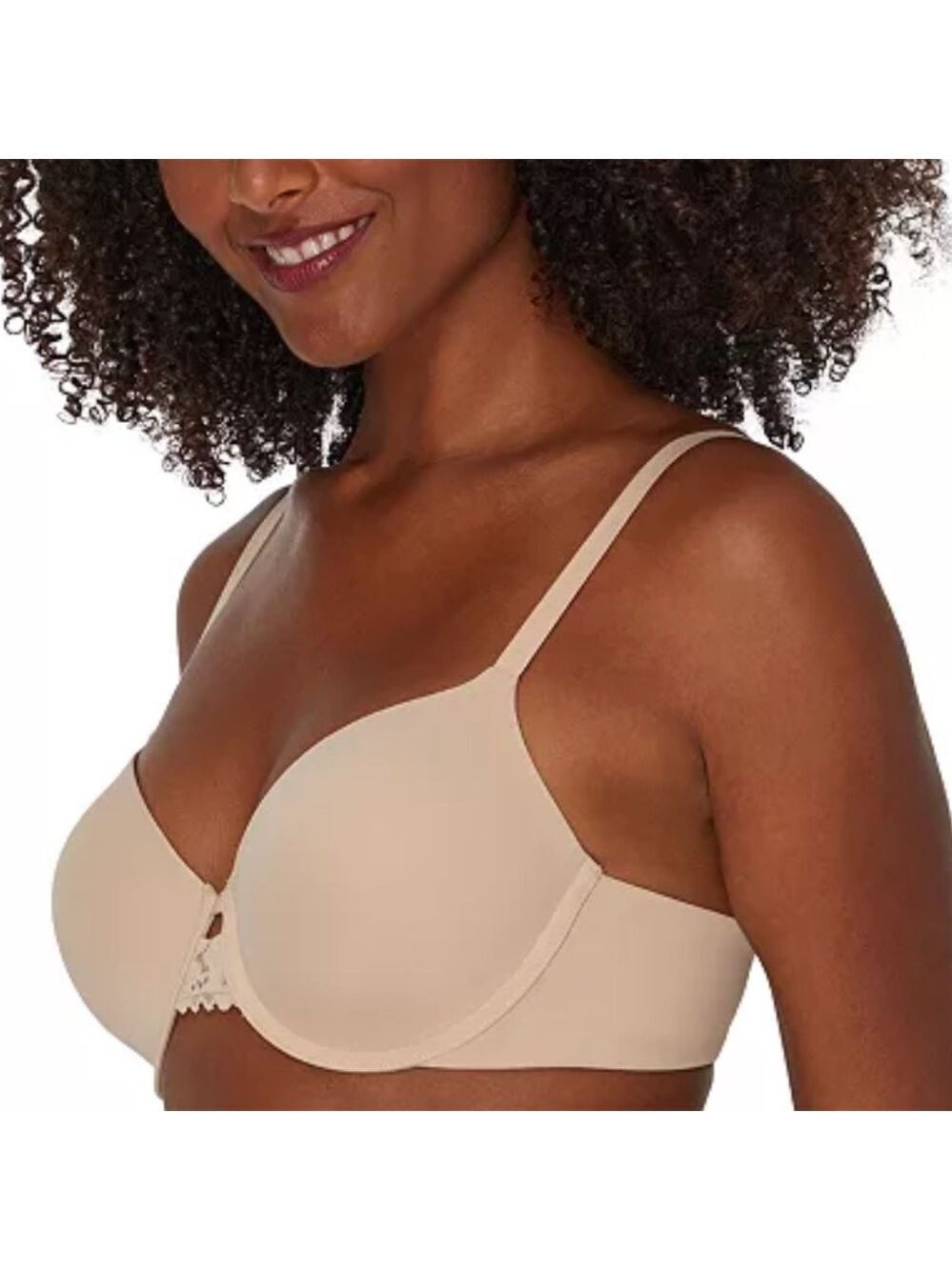MAIDENFORM One Fab Fit 2.0 T-Shirt Shaping Extra Coverage Underwire Bra Nude 42D - Picture 2 of 8